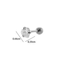 Ear Cartilage Rings & Studs Geometric Copper Plating Artificial Gemstones sku image 1