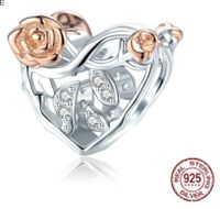 Simple Style Heart Shape Sterling Silver Inlay Rhinestones Valentine's Day Jewelry Accessories sku image 2