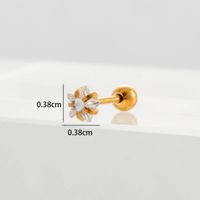 Ohrknorpelringe &Stecker Geometrisch Kupfer Überzug Künstliche Edelsteine sku image 5