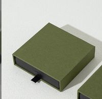 Simple Style Commute Solid Color Paper Jewelry Boxes sku image 2