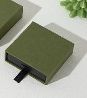Simple Style Commute Solid Color Paper Jewelry Boxes sku image 6
