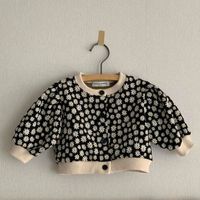 Simple Style Flower Cotton Girls Outerwear sku image 1