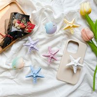 Cute Starfish Shell Resin Universal Phone Cases main image 4
