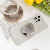 Simple Style Irregular Solid Color Metal Universal Phone Cases main image 3