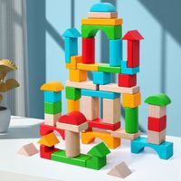 Building Toys Color Block Wood Toys main image 2