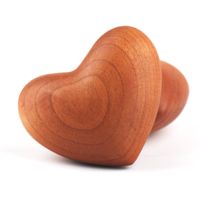 Cute Sweet Letter Heart Shape Wood Ornaments sku image 1