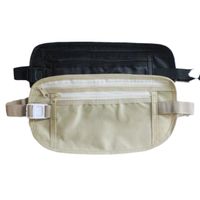 Unisex Solid Color Polyester Zipper Fanny Pack main image 3