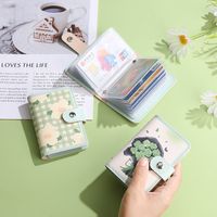 Unisex Flower Pu Leather Magnetic Buckle Wallets main image 4