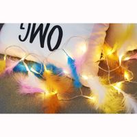 Casual Simple Style Feather Pvc Indoor Party Lightings main image 5
