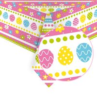 Easter Pastoral Simple Style Flower Plastic Daily Festival Tablecloth main image 5