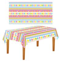 Easter Pastoral Simple Style Flower Plastic Daily Festival Tablecloth sku image 3