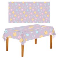 Easter Pastoral Simple Style Flower Plastic Daily Festival Tablecloth sku image 9