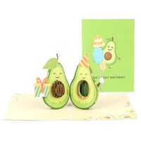 Birthday Cute Fruit Paper Party Card main image 1