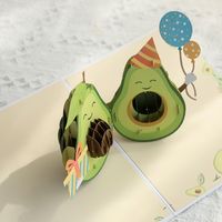 Birthday Cute Fruit Paper Party Card main image 2