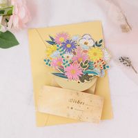 Simple Style Flower Paper Party Card main image 2