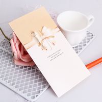 Simple Style Bow Knot Paper Party Street Card sku image 1