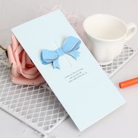 Simple Style Bow Knot Paper Party Street Card sku image 2