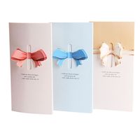 Simple Style Bow Knot Paper Party Street Card main image 4