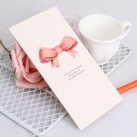 Simple Style Bow Knot Paper Party Street Card sku image 3