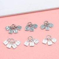 Streetwear Letter Sterling Silver Valentine's Day Jewelry Accessories main image 1