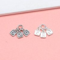 Streetwear Letter Sterling Silver Valentine's Day Jewelry Accessories main image 3