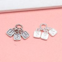 Streetwear Letter Sterling Silver Valentine's Day Jewelry Accessories main image 2