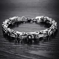 Simple Style Geometric Titanium Steel Plating Bracelets Necklace main image 4