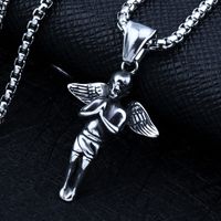 Hip-hop Simple Style Animal Anchor Skull Alloy Titanium Steel Plating Unisex Pendant Necklace sku image 33