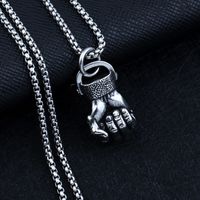 Hip-hop Simple Style Animal Anchor Skull Alloy Titanium Steel Plating Unisex Pendant Necklace sku image 59