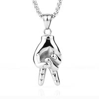 Hip-hop Simple Style Animal Anchor Skull Alloy Titanium Steel Plating Unisex Pendant Necklace sku image 5