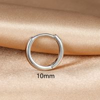 1 Piece Simple Style Circle Plating Copper Earrings sku image 12