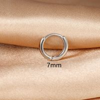 1 Piece Simple Style Circle Plating Copper Earrings sku image 6