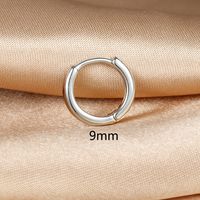 1 Piece Simple Style Circle Plating Copper Earrings sku image 10
