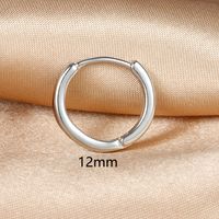 1 Piece Simple Style Circle Plating Copper Earrings sku image 14