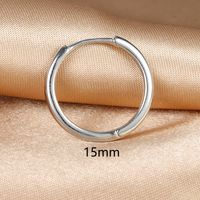1 Piece Simple Style Circle Plating Copper Earrings sku image 18