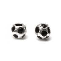 Simple Style Commute Football Alloy Enamel Jewelry Accessories main image 4