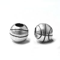Simple Style Commute Football Alloy Enamel Jewelry Accessories main image 2