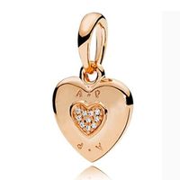 Romantic Heart Shape Alloy Plating Inlay Artificial Diamond Jewelry Accessories main image 3