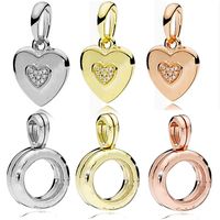 Romantic Heart Shape Alloy Plating Inlay Artificial Diamond Jewelry Accessories main image 1