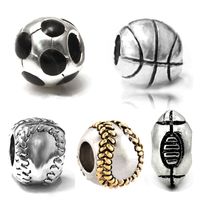 Simple Style Commute Football Alloy Enamel Jewelry Accessories main image 1
