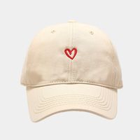 Women's Simple Style Color Block Embroidery Flat Eaves Baseball Cap main image 5
