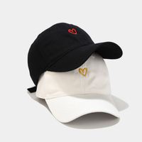 Women's Simple Style Color Block Embroidery Flat Eaves Baseball Cap main image 4