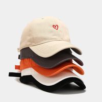 Women's Simple Style Color Block Embroidery Flat Eaves Baseball Cap main image 6