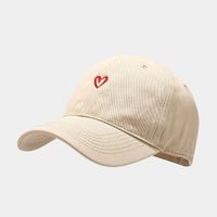 Women's Simple Style Color Block Embroidery Flat Eaves Baseball Cap main image 2