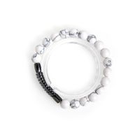 Hip Hop Retro Geometrisch Titan Stahl Perlen Überzug Männer Armbänder sku image 5