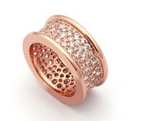 Simple Style Solid Color Copper Plating Inlay Rhinestones 18k Gold Plated Rings sku image 11
