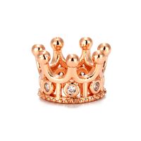 1 Piece 11 * 7mm Copper Crown Beads sku image 4