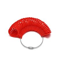 Kunststoff Einfarbig Ringgrößen-Messgerät sku image 8