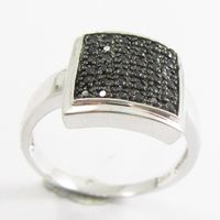 Cool Style Snake Sterling Silver Plating Inlay Zircon Rings sku image 5