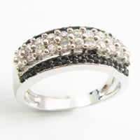 Cool Style Snake Sterling Silver Plating Inlay Zircon Rings sku image 6